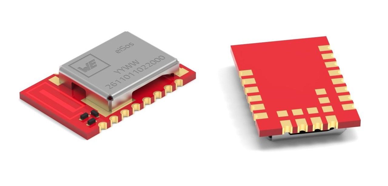 Kompaktes Funkmodul für individuelle Anwendungen im 2,4 (Foto: Würth Elektronik eiSos GmbH & Co. KG)